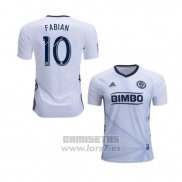 Camiseta Philadelphia Union Jugador Fabian 2ª Equipacion 2019