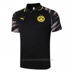 Camiseta Polo del Borussia Dortmund 2020-2021 Negro