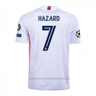 Camiseta Real Madrid Jugador Hazard 1ª Equipacion 2020-2021