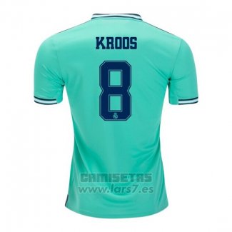 Camiseta Real Madrid Jugador Kroos 3ª Equipacion 2019-2020