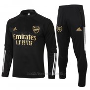 Chandal de Sudadera del Arsenal 2020-2021 Negro