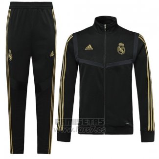 Chandal del Real Madrid Nino 2019-2020 Negro