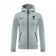 Chaqueta con Capucha del Liverpool 2020-2021 Gris