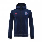 Chaqueta con Capucha del Paris Saint-Germain 2020-2021 Azul