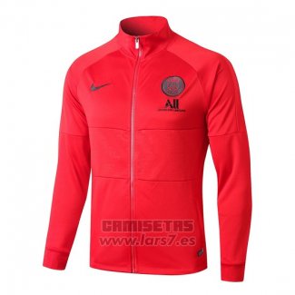 Chaqueta del Paris Saint-Germain 2019-2020 Rojo