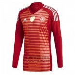 Camiseta Alemania Portero Manga Larga 2018 Rojo