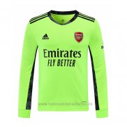 Camiseta Arsenal Portero Manga Larga 2020-2021 Verde