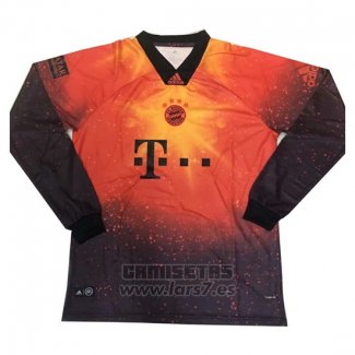 Camiseta Bayern Munich EA Sports Manga Larga 2018-2019