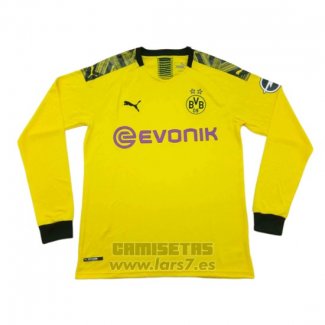 Camiseta Borussia Dortmund 1ª Equipacion Manga Larga 2019-2020