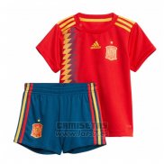 Camiseta Espana 1ª Equipacion Nino 2018