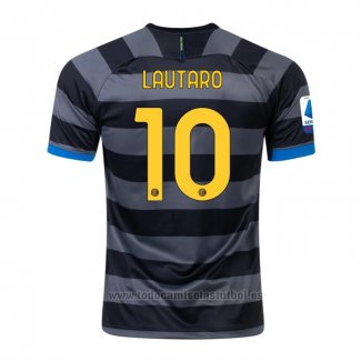 Camiseta Inter Milan Jugador Lautaro 3ª Equipacion 2020-2021