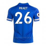 Camiseta Leicester City Jugador Praet 1ª Equipacion 2020-2021