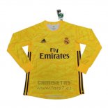 Camiseta Real Madrid Portero 1ª Equipacion Manga Larga 2019-2020