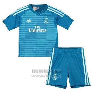 Camiseta Real Madrid Portero 2ª Equipacion Nino 2018-2019