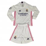 Camiseta Real Madrid 1ª Equipacion Manga Larga Nino 2020-2021