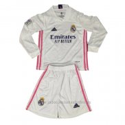 Camiseta Real Madrid 1ª Equipacion Manga Larga Nino 2020-2021