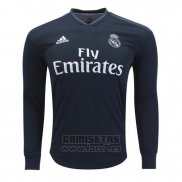 Camiseta Real Madrid 2ª Equipacion Manga Larga 2018-2019