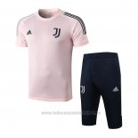 Chandal del Juventus Manga Corta 2020-2021 Rosa