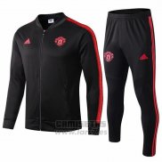 Chandal del Manchester United 2019-2020 Negro