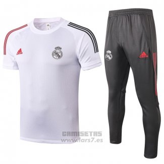 Chandal del Real Madrid Manga Corta 2020-2021 Blanco