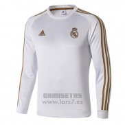 Sudadera del Real Madrid 2019-2020 Blanco y Oro