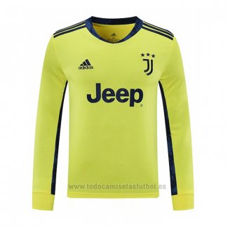 Camiseta Juventus Portero 1ª Equipacion Manga Larga 2020-2021