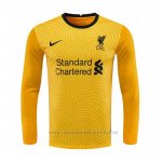 Camiseta Liverpool Portero Manga Larga 2020-2021 Amarillo