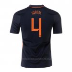 Camiseta Paises Bajos Jugador Virgil 2ª Equipacion 2020-2021