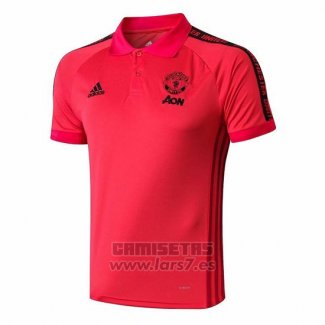 Camiseta Polo del Manchester United 2019-2020 Rojo