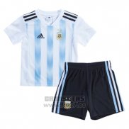 Camiseta Argentina 1ª Equipacion Nino 2018