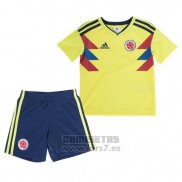 Camiseta Colombia 1ª Equipacion Nino 2018