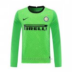 Camiseta Inter Milan Portero Manga Larga 2020-2021 Verde