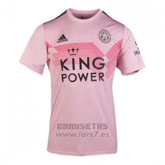 Camiseta Leicester City 2ª Equipacion 2019-2020 Rosa Tailandia