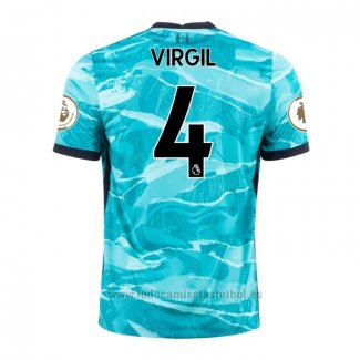 Camiseta Liverpool Jugador Virgil 2ª Equipacion 2020-2021