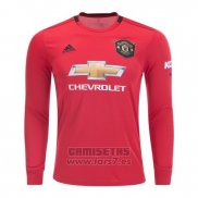 Camiseta Manchester United 1ª Equipacion Manga Larga 2019-2020