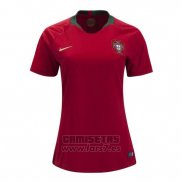 Camiseta Portugal 1ª Equipacion Mujer 2018