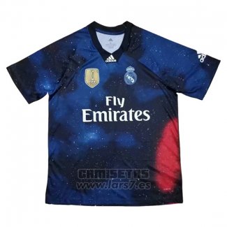 Tailandia Camiseta Real Madrid EA Sports 2018-2019 Azul