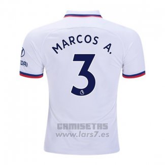 Camiseta Chelsea Jugador Marcos A. 2ª Equipacion 2019-2020