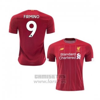 Camiseta Liverpool Jugador Firmino 1ª Equipacion 2019-2020