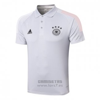 Camiseta Polo del Alemania 2020 Blanco