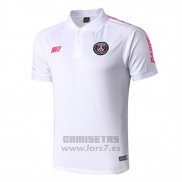 Camiseta Polo del Paris Saint-Germain 2019-2020 Blanco