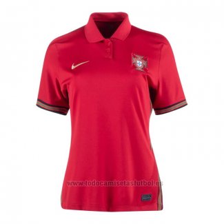 Camiseta Portugal 1ª Equipacion Mujer 2020-2021