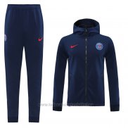 Chandal con Capucha del Paris Saint-Germain 2020-2021 Azul