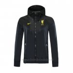 Chaqueta con Capucha del Liverpool 2020-2021 Negro