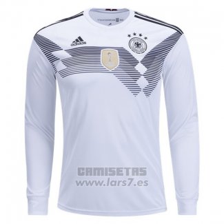 Camiseta Alemania 1ª Equipacion Manga Larga 2018