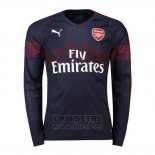 Camiseta Arsenal 2ª Equipacion Manga Larga 2018-2019