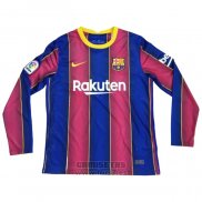 Camiseta Barcelona 1ª Equipacion Manga Larga 2020-2021