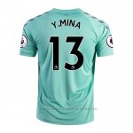 Camiseta Everton Jugador Y.Mina 2ª Equipacion 2020-2021