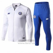 Chandal del Chelsea Nino 2019-2020 Blanco