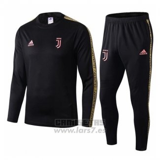 Chandal del Juventus Nino 2019-2020 Negro